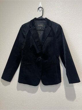 Banana Republic Velvet Black Blazer, 4P